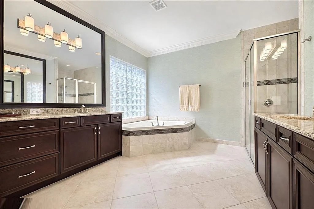 Cleaned bathroom