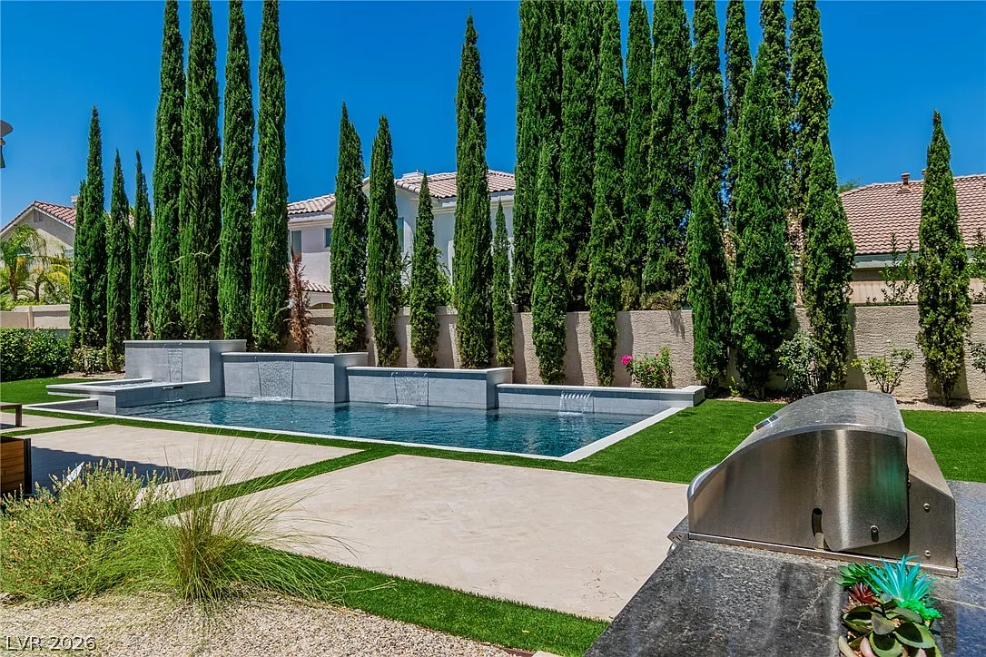 Backyard pool